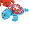 3 1/2" x 6 1/2" Patriotic Stuffed Turtles with Star Shells 12 Pieces